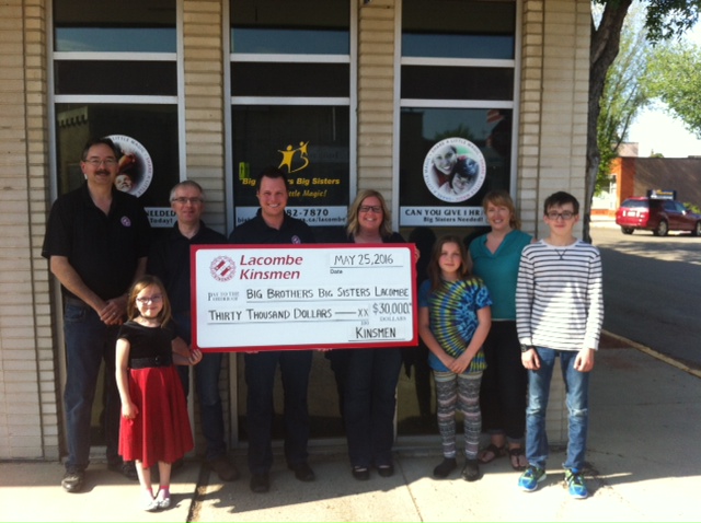 Big Brothers Big Sisters donation